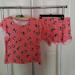 Pajama Mackey Mouse short sleeve and short set